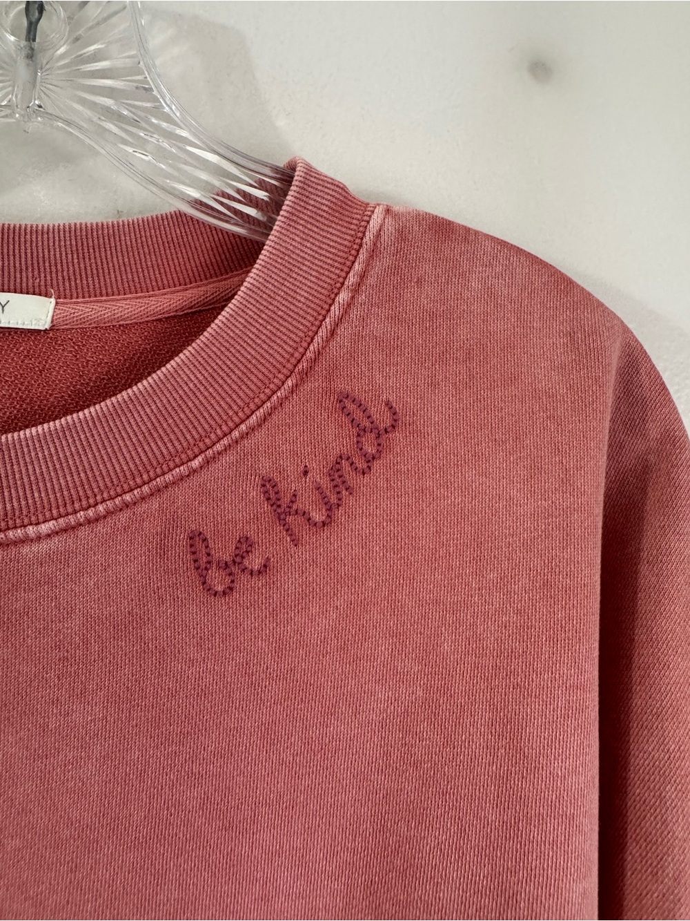 Z Supply Evereve Be kind Graphic Long Sleeve Sweatshirt Top Lounge Size Large - Picture 6 of 12
